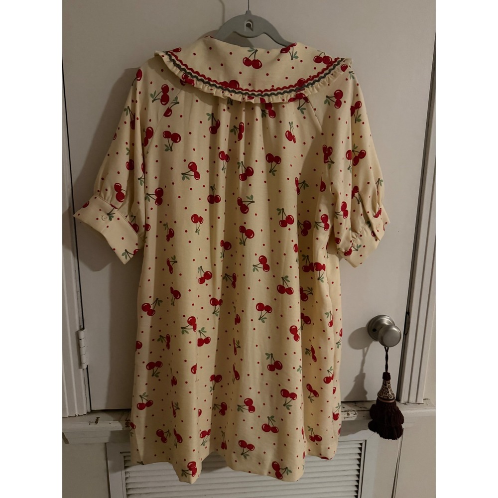 Cherry Cherries dress NWOT GEEGEE - Picture 4 of 7